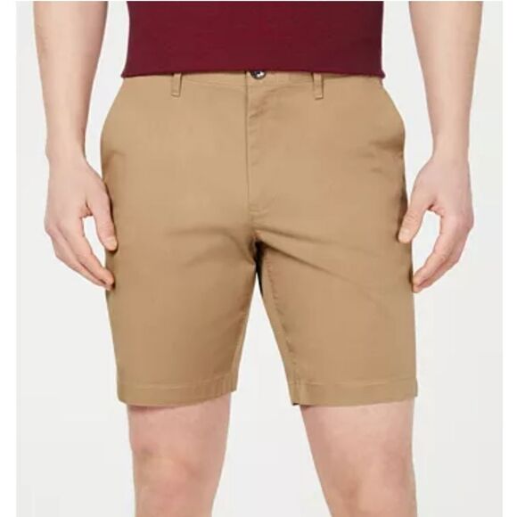 MICHAEL KORS tan shorts‎ poplin chino khaki 38 - Picture 8 of 8